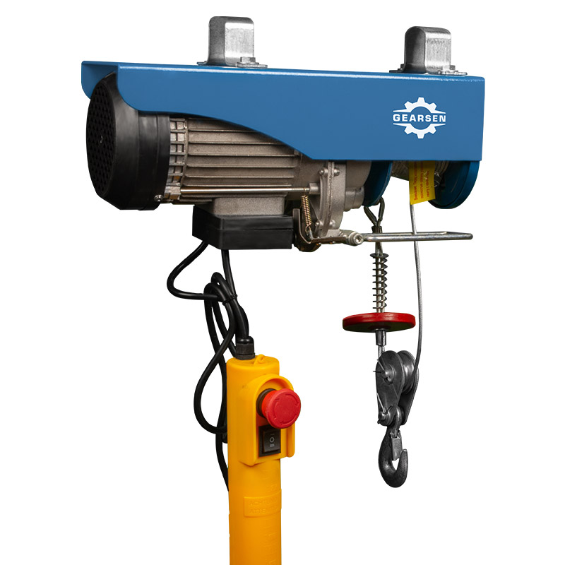 Таль электрическая мини стационарная GEARSEN PA 220В, 250/500кг, 20/10м - 3