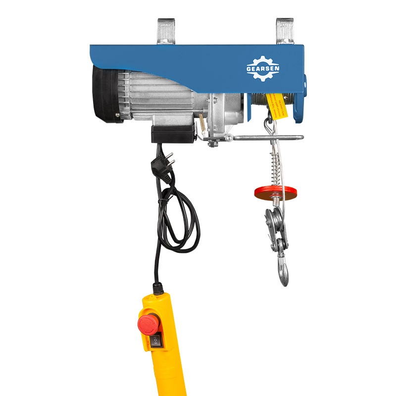 Таль электрическая мини стационарная GEARSEN PA 220В, 250/500кг, 20/10м - 2
