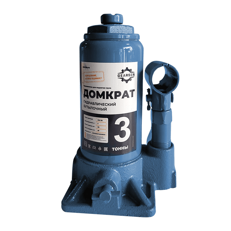Домкрат гидравлический GEARSEN 3,0 т, (GHJ 30) - 1